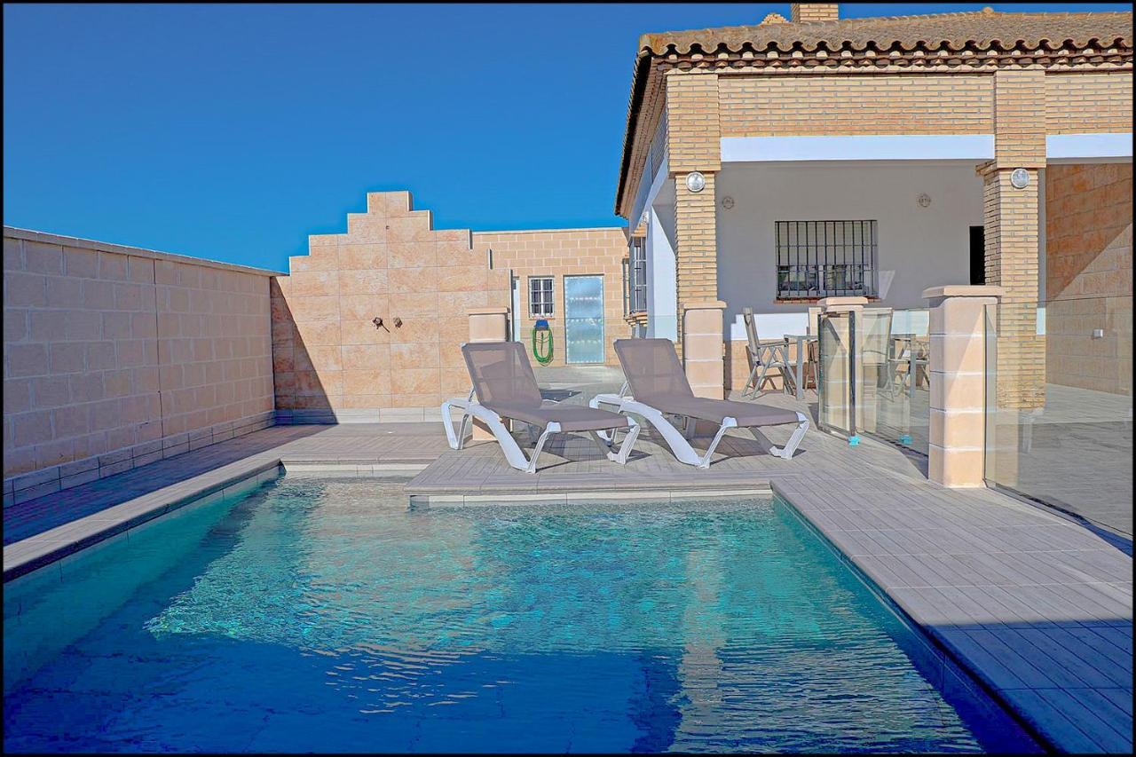 Chalet Penuelas Con Piscina Conil De La Frontera Exterior photo