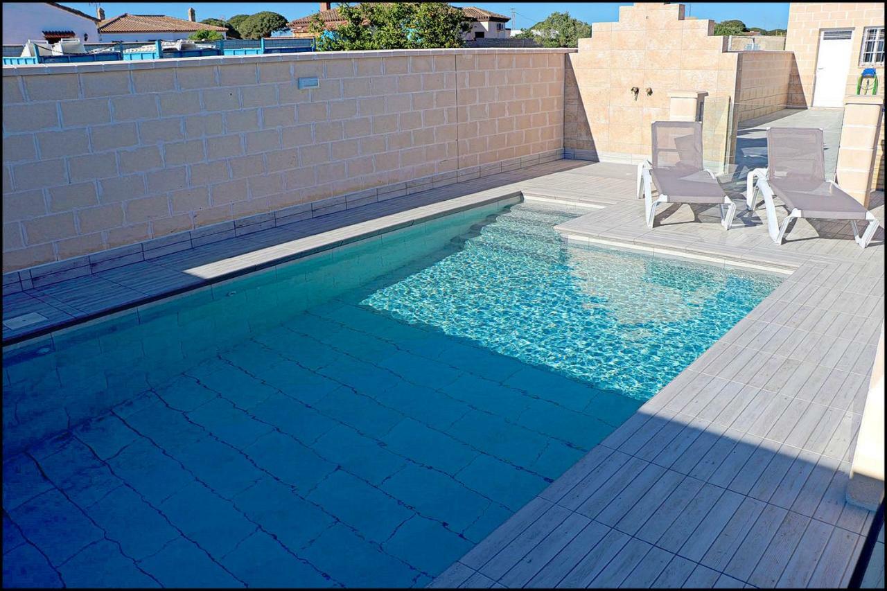 Chalet Penuelas Con Piscina Conil De La Frontera Exterior photo
