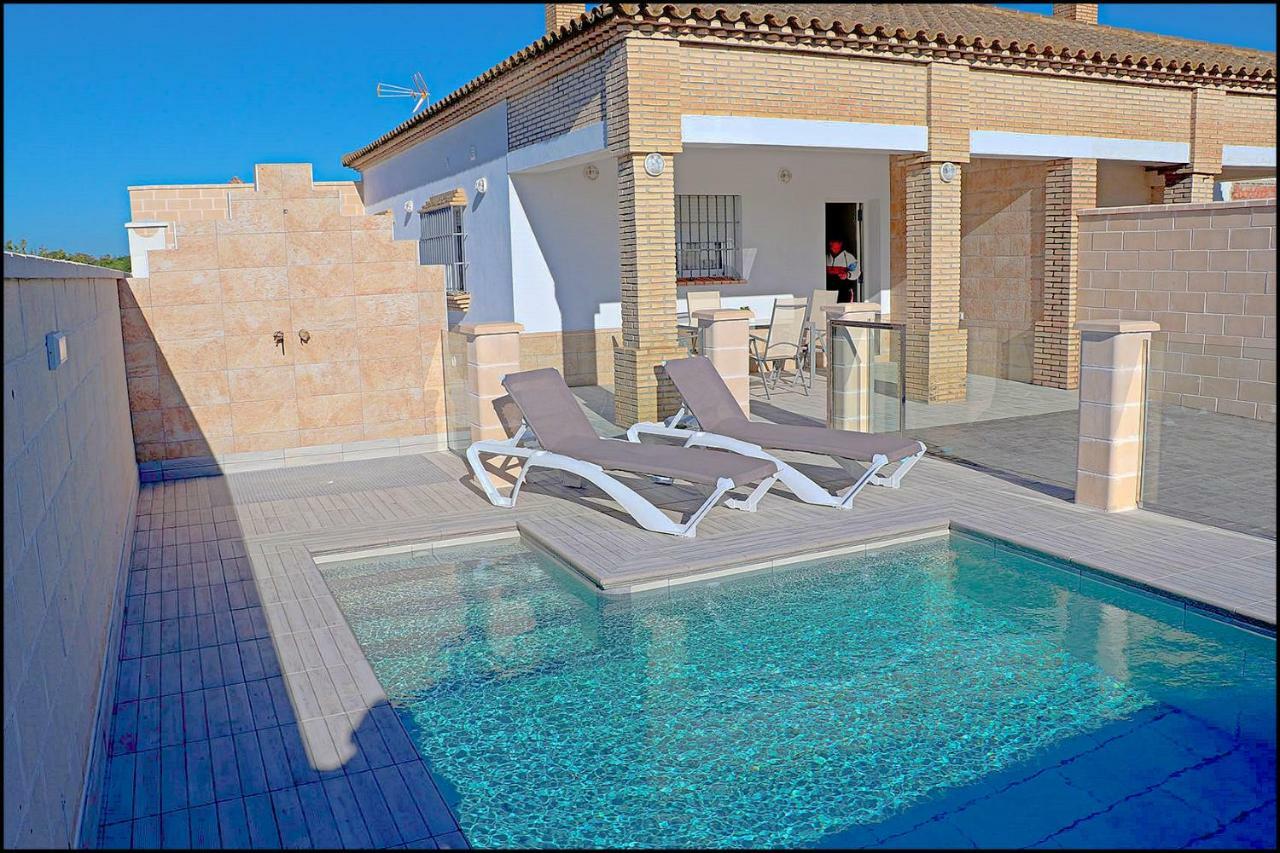 Chalet Penuelas Con Piscina Conil De La Frontera Exterior photo